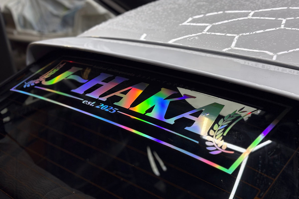 J-HAKA "HOLO CHROME" takalasitarra